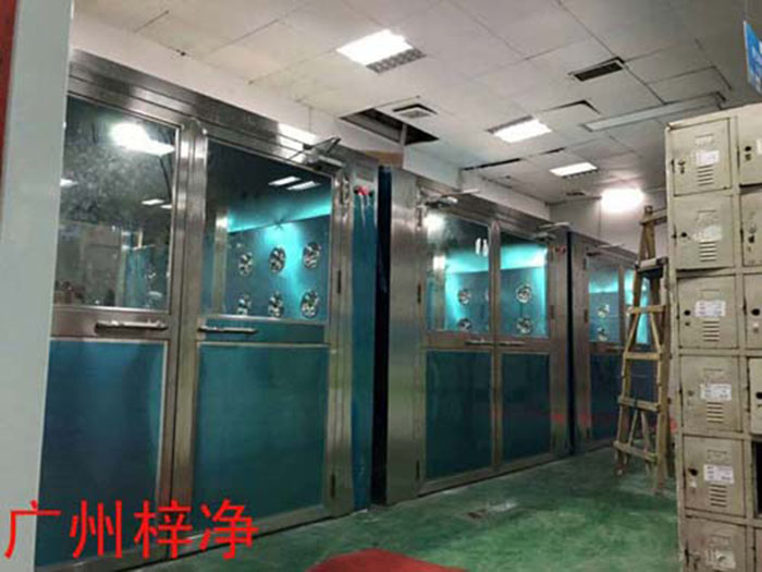 風淋室安裝現場實拍圖 風淋室安裝現場實拍圖